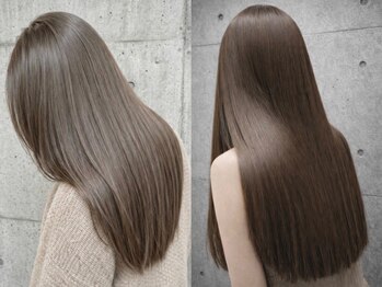 アル あびこ(aru.)の写真/パサつきや広がりにお悩みの方へ！厳選されたトリートメントで指通りの良いうるツヤ髪をゲットしませんか？