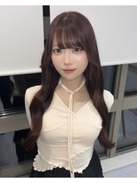 レンジヘアー(lange hair)&nbsp;ピンクブラウン【鈴鹿/四日市/津/ストレート/ブリーチなし】