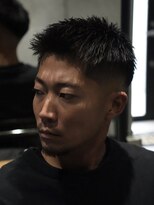 メッツ 原宿(METS)&nbsp;MEN'S/アップバングショート×フェード/短髪
