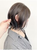 【松戸　松田】ボブレイヤーハイライトメッシュコバルトブルー