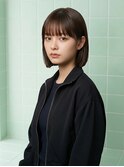 春のツヤ感ボブ
