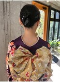 ヘアセット/タイトヘアセット/シニヨンヘア/和装ヘア