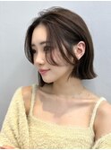 ボブくびれボブ外ハネボブ韓国ボブ大人ボブ