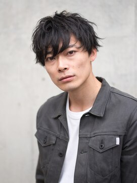 エムクランメイクス 原宿 表参道(m.clan MAKE'S) セミウェット ワイルドツーブロック【m.clan原宿　矢沢和也】