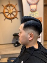 バーバー スタジオ ラフテル(Barber Studio RAFTEL)&nbsp;ハードパートスキンフェード