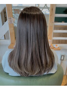 ラニカ ヘアーデザイン(Lanica hair design) グレージュブランジュカラー