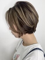 ソース 京都河原町(SOURCE)&nbsp;【SOURCE】ショートバレイヤージュ