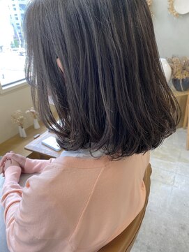 マロウ(mallow) 《花屋併設》ロブヘア/ニュアンスカラー/グレージュカラー
