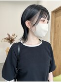 髪質改善インナーカラー×ウルフ
