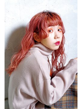 クシュ 所沢西口プロぺ通り(kusyu... ) ペールベージュセクションカラーグラデーションカラー外ハネボブ