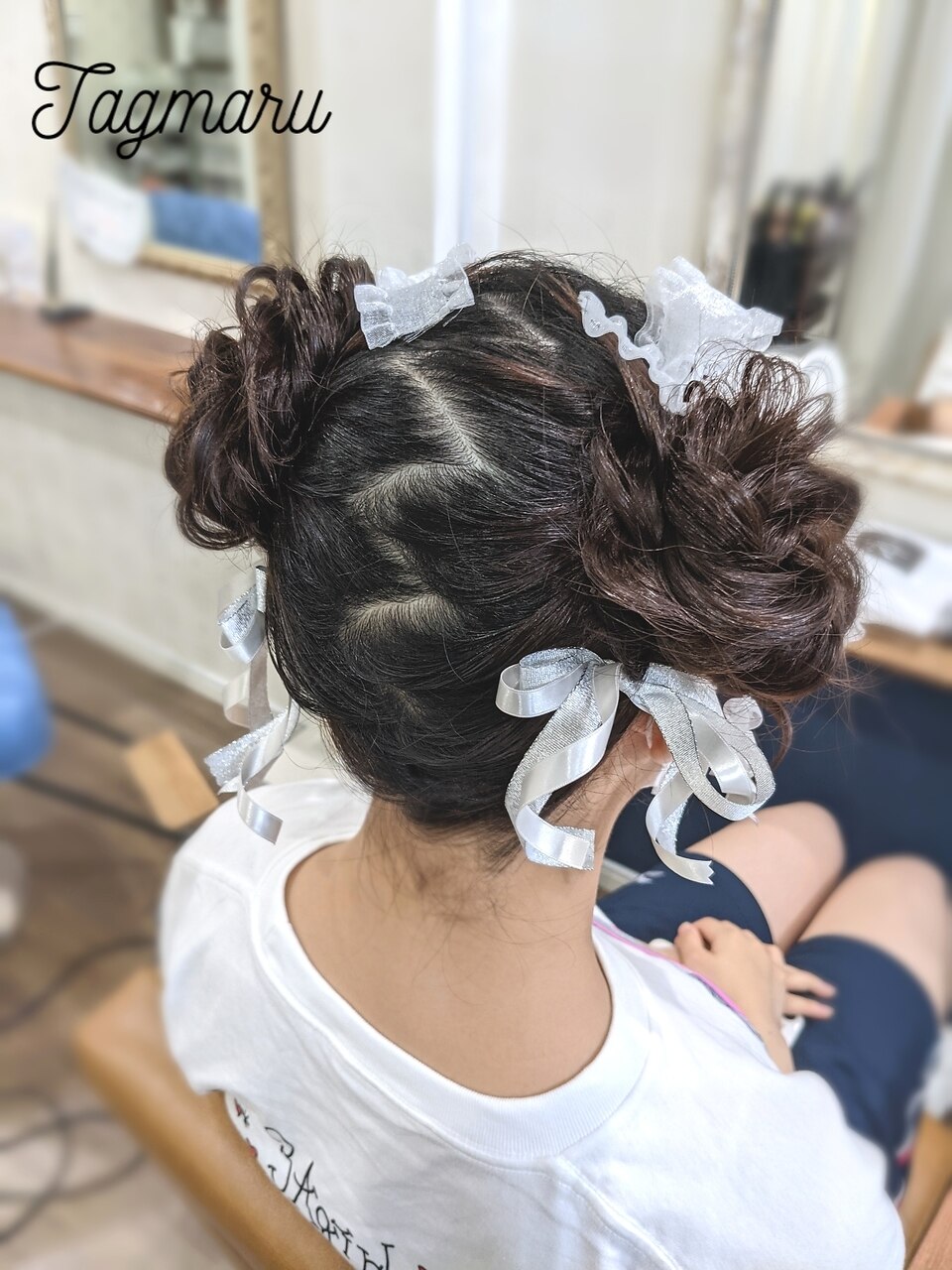 高校生ヘアセット☆球技大会、体育祭、文化祭イベントヘア