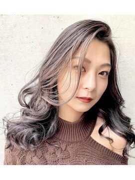 ボアップ 新居浜店(boappu) #バレイヤージュ#カラー#ブリーチ