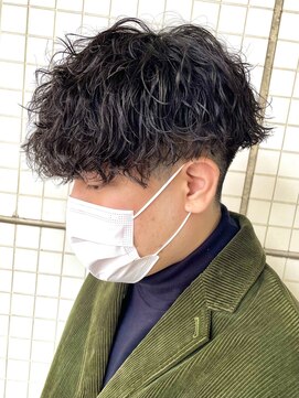 フィフス 名駅(fifth) 波巻きスパイラルパーマツーブロックツイストスパイラルパーマ