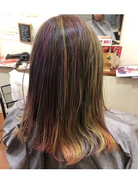 ジルヘアー(Jill hair) レインボーカラー