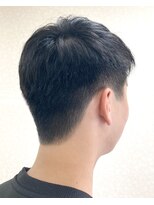 黄ぐまくん美容室 メンズショート