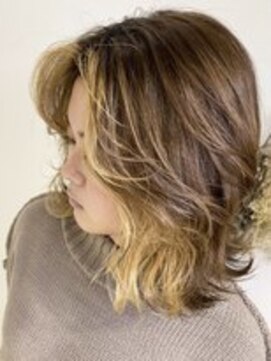 アース 川崎店(HAIR&MAKE EARTH) フェイスフレーミングカラー