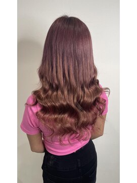 ヘアーデザイン ジェルム(Hair Design germe) ピンクブラウン　--RINA--