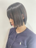 オレンジ 十三店(ORANGE)&nbsp;ぱつっと切りっぱなしボブ