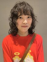 ソイリウム 下北沢(soi rium)&nbsp;パーマ_レイヤーボブ_前髪パーマ