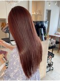 髪質改善 ピンク 暖色系 ブリーチなし sn