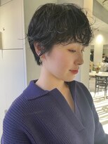 フィルムス 表参道(FILMS)&nbsp;ココアベージュ/黒髪/クラゲヘアー/オリーブグレー/ボブ/表参道