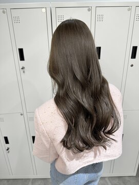 ペレ 栄店(PELE) 切りっぱなしボブ/エアリーロング/美髪/ピンクブラウン/栄