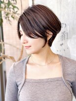 ハンサムショート/大人ショート/ショート/30代40代50代/表参道