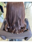 大人可愛いチェリーブラウン