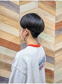 ダークブルーグレー☆マッシュ