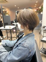 ヴィフ 大船(VIF)&nbsp;バレイヤージュ/ハイライト/ダブルカラー/ケアブリーチ/ボブ