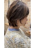 くびれショートウルフレイヤーくびれボブレイヤーボブ恵比寿