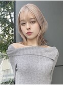 韓国へア サイドバングをフェイスレイヤーで垢抜けヘアに M0123