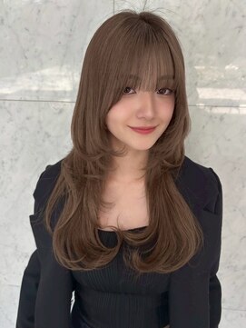 ユーフォリア 新宿店(Euphoria) 可愛い韓国風ミルクティーベージュ韓国ヘア