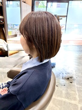 バセット バイ アルター 鎌取店(basset by aL-ter) ボブ【鎌取　白髪染め】