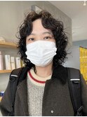 レイヤーパーマ/大きめハードパーマ/くるくるパーマ
