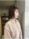 外ハネ bob