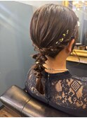 ヘアセット×ミディアム