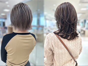 ケンジ 平塚ラスカ店(KENJE)の写真/【白髪は活かせる！上品や可愛いを叶えられます♪】白髪ぼかし技術や脱白髪染めが大好評♪【平塚】