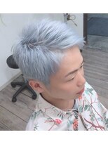 バズ バイ ル レーヴ 八幡店(Buzz by Le reve)&nbsp;ハイトーンメンズホワイト［静岡/静岡駅/新静岡駅/髪質改善]