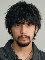 フィフス 原宿(fifth)&nbsp;原宿ルーズパーマ韓国シャドウメンズパーマラウンドマッシュ30代