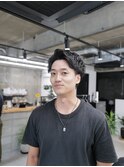 やわらか雰囲気のパーマ