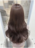ブリーチなしココアベージュ