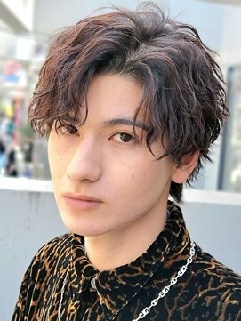 レタッチ バイ フィフス 銀座(RETOUCH by fifth) 銀座波巻きスパイラルパーマツイストスパイラルセンターパート