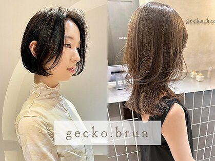 ジェコ ブラン(gecko. brun)の写真