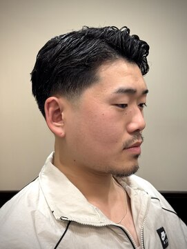 ヒロギンザ 大阪本店(HIRO GINZA) テーパーフェード×パーマ