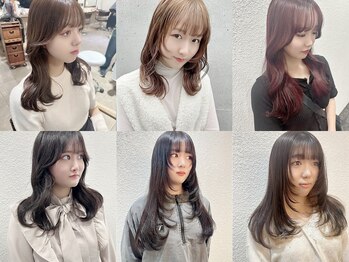 ネオリーブソラ 相模大野店(Neolive sola)の写真/レイヤーカットとハイライトで理想の髪へ！艶カラーで輝く、あなただけのスタイルを演出【相模大野駅】