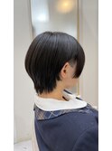 刈り上げショートボブ