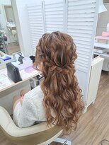 グロス 心斎橋(GLOSS)&nbsp;【ヘアセット】ハーフアップ