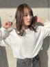 【似合わせ】Niftyカット+カラー+marbbトリートメント ¥12500