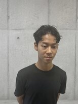 エープラス(A+) センターパートウェーブ
